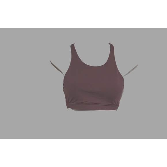 A6 Lululemon Tied To It Bra Black Cherry Size 4 $58 - Picture 3 of 6
